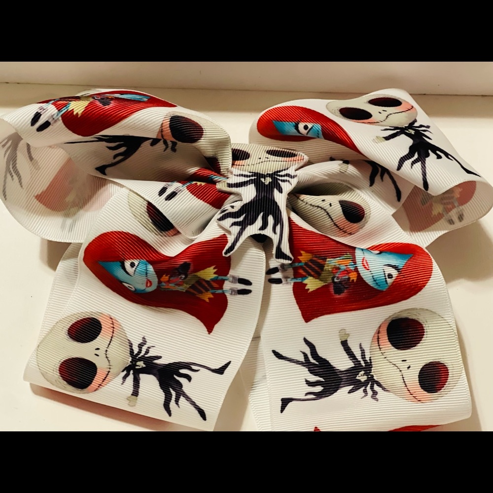 Nightmare Before Christmas hair bow bundle